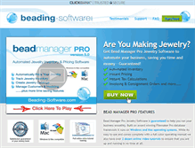 Tablet Screenshot of beading-software.com